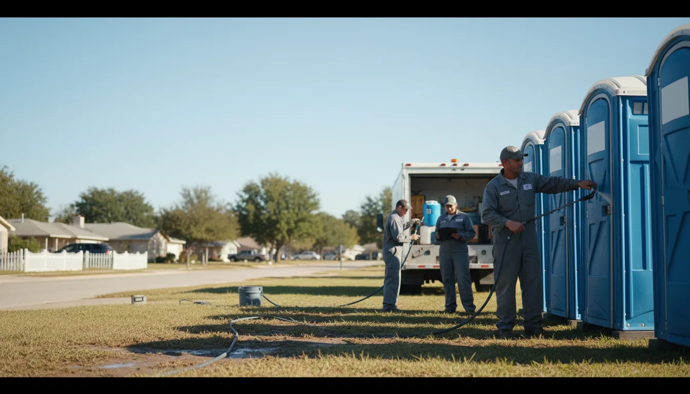 Long-Term Portable Toilet Rental in Allen, OK near me